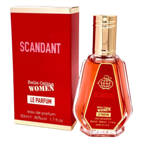 Eau de Parfum Scandant Belle Celine pour Femme 50ml - Fragrance World Parfum Unique et Élégant