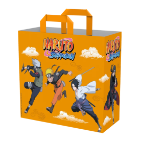 Achetez le Sac Cabas Shopping Cousus Naruto Shippuden - Style Unique et Pratique