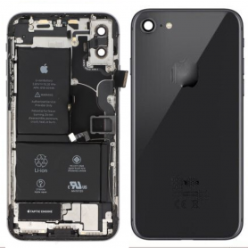 Achetez Chassis Complet iPhone SE 2020 Noir - Connecteur de Charge & Batterie Original Grade A