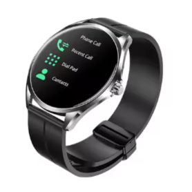 Montre Connectée Ultrafine REMAX WATCH21 - 180mAh - Écran AMOLED IP67 - Chargement Magnétique Noir