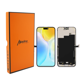 Écran iPhone 15 Pro Max LTPS FHD1080p avec Garantie MaylineCare+ de 12 Mois - Remplacement COF de Qualité