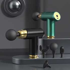 Mini Pistolet de Massage Fitness - Méridien, écran LCD, Noir