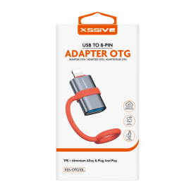 Adaptateur OTG Lightning/USB-A XSSIVE XSS-OTG10L Connectivité Facile et Rapide pour Vos Appareils Apple