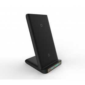 Chargeur USB / Type-C sans fil Vertical 15W (ECO)