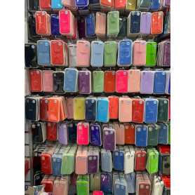 Coque de Protection en Silicone Multicolore pour iPhone 6-16 Pro Max - Style et Sécurité Assurés