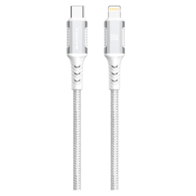 Câble de Charge USB-C/Lightning 1M 30W XSSIVE - Rapide et Fiable - Blanc