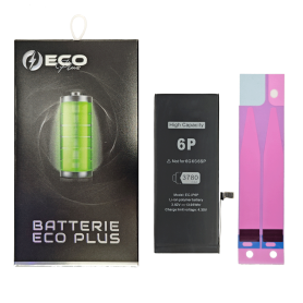 Batterie iPhone 6 Plus 3.82V/3780mAh + Adhésifs - 120% Plus Durable (ECO Plus)
