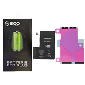 Batterie iPhone 12 Pro Max 4200mAh + Adhésifs - 130% Plus Durable (ECO Plus)