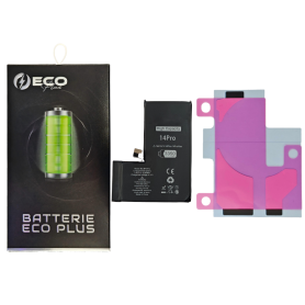Achetez Batterie iPhone 14 Pro 3240mAh + Adhésifs – 120% Plus Durable (ECO Plus) – Haute Performance et Longue Vie