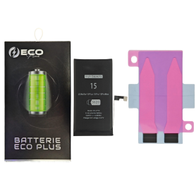 Batterie iPhone 15 3240mAh + Adhésifs - 120% Plus Durable (ECO Plus) | Performance Maximale & Écologique