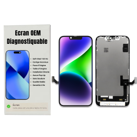 Ecran iPhone 14 (OEM) Soft Oled - Diagnostiquable - Aucun Pop-up
