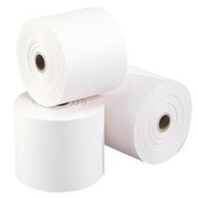 Papier Thermique sans BPA 57x40x12mm pour Tickets de Caisse - Pack de 50 Rouleaux Haute Qualité