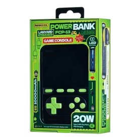 Batterie Externe, Accessoire Gaming - Power Bank et Console de Jeux avec Câbles de Charge Rapide 20 W 10 000 mAh FCP-13 REMAX -