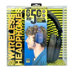 Casque Audio, Écouteurs - Casque sans fil Pliable 800 mAh REMAX RB-650HB - 70H d'Autonomie - Charge en 2H - Noir, prix de gros.