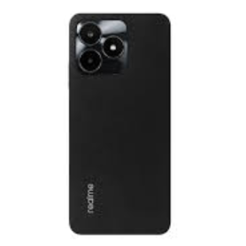Dos, Couvercle - Vitre Arrière Realme C53 Noir Sans Contour Lantille (Original Démonté) - Grade A, prix de gros.