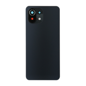 Dos, Coque, Panneau - Vitre Arrière Xiaomi Mi 11 Lite 5G Noir (Original Démonté) - Grade A, prix de gros.