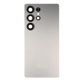 Vitre Arrière Galaxy S25 Ultra Titane Gris (S938B) (Sans logo) Dos, Coque - Vitre Arrière Galaxy S25 Ultra Titane Gris (S938B) (Sans logo), prix de gros.