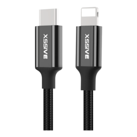 Chargeur, Connecteur - Câble USB-C / Lightning 3M XSSIVE XSS-BR3MCL, prix de gros.