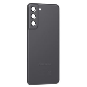 Dos, Couverture, Panneau - Vitre arrière Samsung Galaxy S21 FE 5G Sans Coutour Lantille Graphite (Original Démonté) - Grade A, p