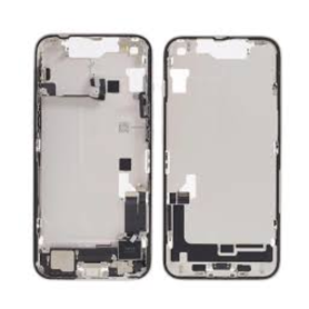 Coque, Cadre - Châssis iPhone 14 Blanc - Connecteur de Charge Sans Batterie sans Vitre Arrière (Origine Demonté) - Grade B, prix