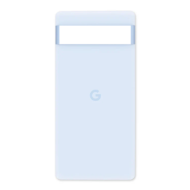 Dos, Coque, Panneau - Vitre Arrière Google Pixel 7A Sans Contour Lentille Bleu (Original Démonté) - Grade A, prix de gros.