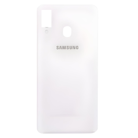 Dos, Coque - Vitre arrière Samsung Galaxy A40 (A405F) Sans Contour lentille Blanc (Original Démonté) -Grade A, prix de gros.