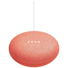 Haut-parleur, Assistant vocal - Enceinte intelligente Google Home Mini GA00217 - Rouge, prix de gros.