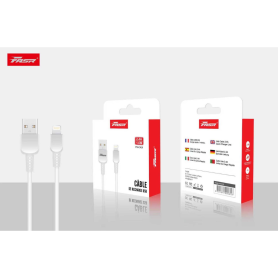 Chargeur, Connecteur - Câble USB / Lightning 2.4A FASR FS-CA3I - 1M - Blanc, prix de gros.