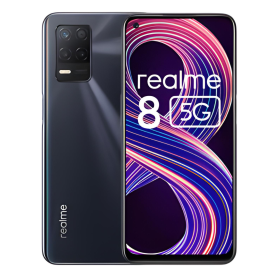 Téléphone, Smartphone - Realme 8 5G 64 Go Noir - Grade AB, prix de gros.