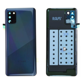 Vitre arrière, Dos - Vitre arrière Samsung Galaxy A31 (A315F) Noir (Service Pack) - GH82-22338A, prix de gros.