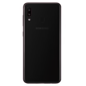 Coque, Dos - Vitre arrière Samsung Galaxy A20 Noir (Original Démonté) - Grade A, prix de gros.