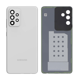 Dos, Panneau, Coque - Vitre arrière Samsung Galaxy A52S 5G (A528B) Blanc (Service Pack) - GH82-26858A, prix de gros.