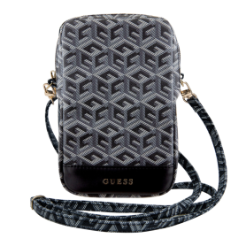 Sac, Étui, Pochette - Pochette Zip G Cube Bottom Stripe Guess GUWBZPGCSPGK - Noir, prix de gros.