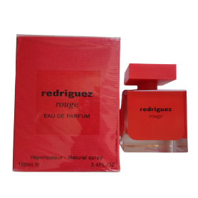 Parfum, Senteur - Eau de Parfum Fragrance World Redriguez Rouge - pour femme - 100ml, prix de gros.
