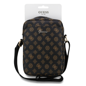 Housse, Étui - Sac bandoulière pour tablette Peony PU Script Guess GUTB8PGPOSGNK – 8" Noir, prix de gros.