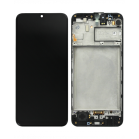 Ecran Samsung Galaxy M31 2020 (M315) Noir + Châssis (Service Pack) - GH82-22631A-22405A