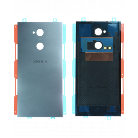 Vitre arrière Sony Xperia XA2 Ultra Argent Avec Adhesif (Sans Logo)
