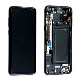 Ecran Samsung Galaxy S8 Plus (G955F) Noir Carbone + Chassis (Service Pack) - GH97-20470A-20564A-20565A