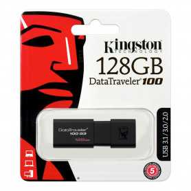 Clé USB Kingston DataTraveler G3 128 Go Origine - Stockage Fiable et Rapide pour Vos Données