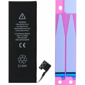 Batterie iPhone 5C / 5S avec Adhésifs - Pure Cobalt (ECO Ti)