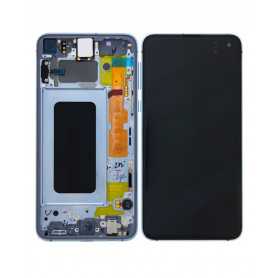 Ecran Samsung Galaxy S10E (G970) Prism Bleu Sur Châssis (Service Pack) - GH82-18852C-18836C