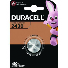 Pile Bouton DURACELL LITHIUM DL/CR2430 1pc