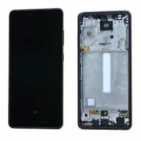Ecran Samsung Galaxy A52 4G/5G 2021 (A525/A526) Noir + Batterie (Service Pack)