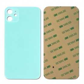 Vitre arrière iPhone 11 Vert (Grand trou) Sans Logo