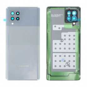 Vitre arrière Samsung Galaxy A42 5G (A426B) Gris (Service Pack) - GH82- 24378C
