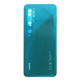 Vitre arrière Xiaomi Mi Note 10 / Note 10 Pro Vert + Adhesif (Sans Logo)