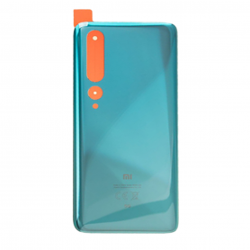 Vitre arrière Xiaomi Mi 10 5G Vert + Adhesif (Sans Logo)