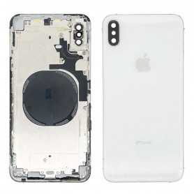 Chassis Complet iPhone XS Max Blanc - Connecteur de Charge + Batterie (Origine Demonté) Grade A