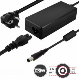 Chargeur Secteur PC HP 90W / 19.5V 4.62A Embout 4.5*3.0mm