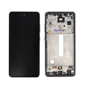 Ecran Samsung Galaxy A52/A52S 4G/5G (A525/A526/A528) Noir + Châssis (OLED)
